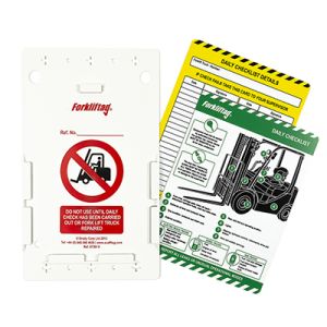 Forkliftag  (1Holders, 5 Inserts,1pen)