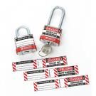 Labels for Steel Padlocks