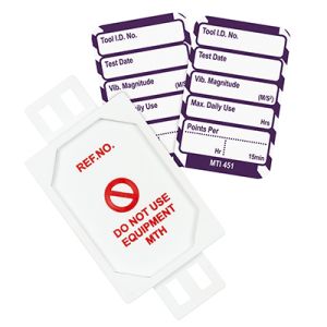 Microtag Tag for HAVs - Vibration / Points System