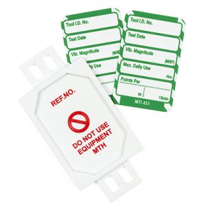 Microtag Tag for HAVs - Vibration / Points System