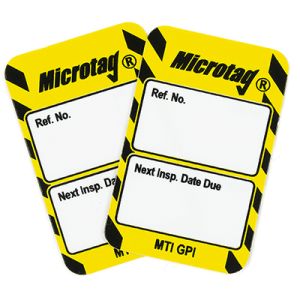 Microtag Inserts - Next Inspection Date Due