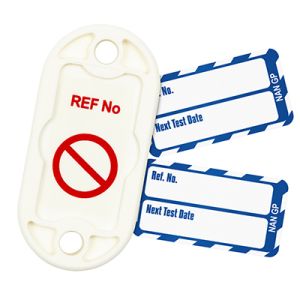 Nanotag Tag for Steps & Stools - Next Inspection Date (Pack of 20)