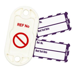 Nanotag Tag for Steps & Stools - Next Test Date (Pack of 20)