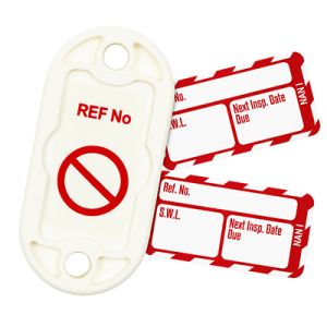 Nanotag for Lifting Equipment: SWL Next Insp. Date Due (Pack of 20)
