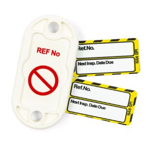 Nanotag Tag for Steps & Stools - Next Inspection Date Due (Pack of 20)