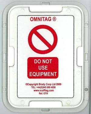 Omnitag Holder - Portrait (Box of 10)