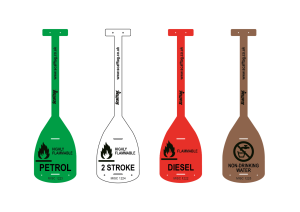 Tie tags Diesel / petrol / water