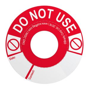 Eyebolt Tag - Do not use (Pack of 50)