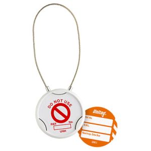 Unitag for Lifting Equipment - 'SWL' Next Inspection Date Due (Pack of 20)