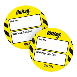 Unitag Inserts - Next Inspection Date Due