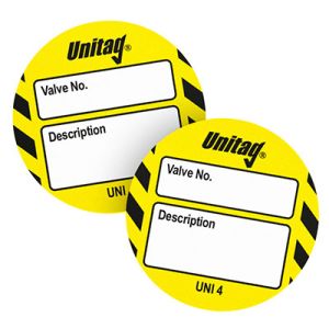 Unitag Inserts - Valve No.
