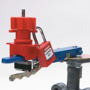 Large Universal Valve Lockout Base Clamping Unit