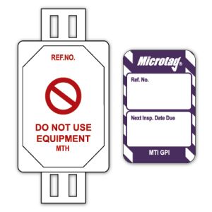 Microtag Tag for Steps & Stools - Next Inspection Date Due (Pack of 20)