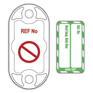 Nanotagâ„¢ Tag for Steps & Stools - Next Inspection Date Due (Pack of 20)