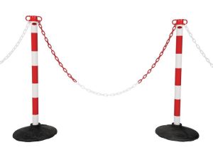 JSP Plastic Post & Chain Barrier Kits