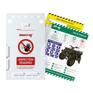 ATV-tag-10 Holders, 10 Inserts, 1 Pen