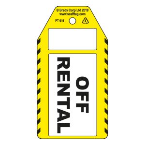 Off Rental Tag (Pack of 50)