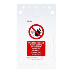 Hoarding / Fencing Tag Holder