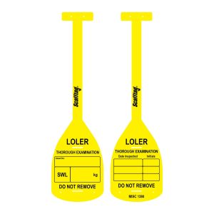LOLER Tie Tags