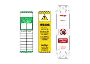 Racking Inspection Tag  (Holders, Inserts and Kits)