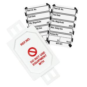 Microtag for HAVs - Vibration / Points System Insert