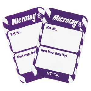 Microtag Inserts - Next Inspection Date Due