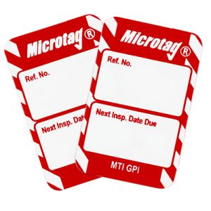 Microtag Inserts - Next Inspection Date Due
