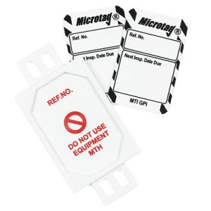 Microtag for Steps & Stools - Next Inspection Date Due