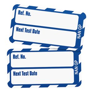Nanotag Insert - Next Test Date