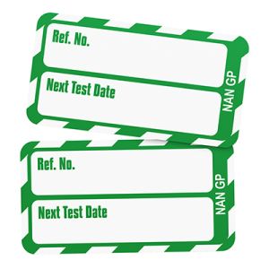Nanotag Insert - Next Test Date