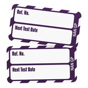 Nanotag Insert - Next Test Date