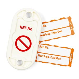 Nanotag Tag for Steps & Stools - Next Inspection Date Due (Pack of 20)
