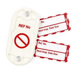 Nanotag Tag for Steps & Stools - Next Inspection Date Due (Pack of 20)