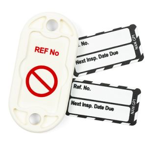 Nanotag Tag for Steps & Stools - Next Inspection Date Due (Pack of 20)