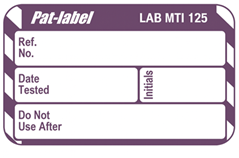 PAT Adhesive Label - pack of 250