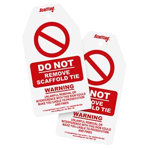 Do Not Remove Tie Tag (Pack of 50)