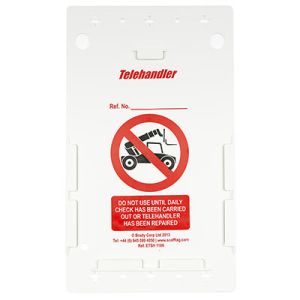 Telehandler Tag Holder (Pack of 10)
