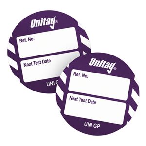 Unitag Inserts - Next Test Date