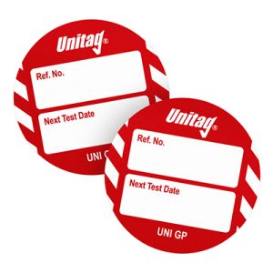Unitag Inserts - Next Test Date