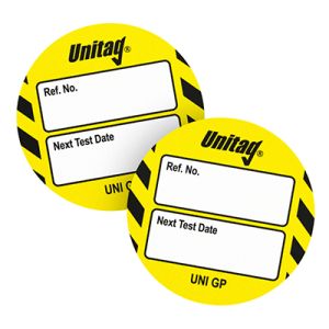 Unitag Inserts - Next Test Date